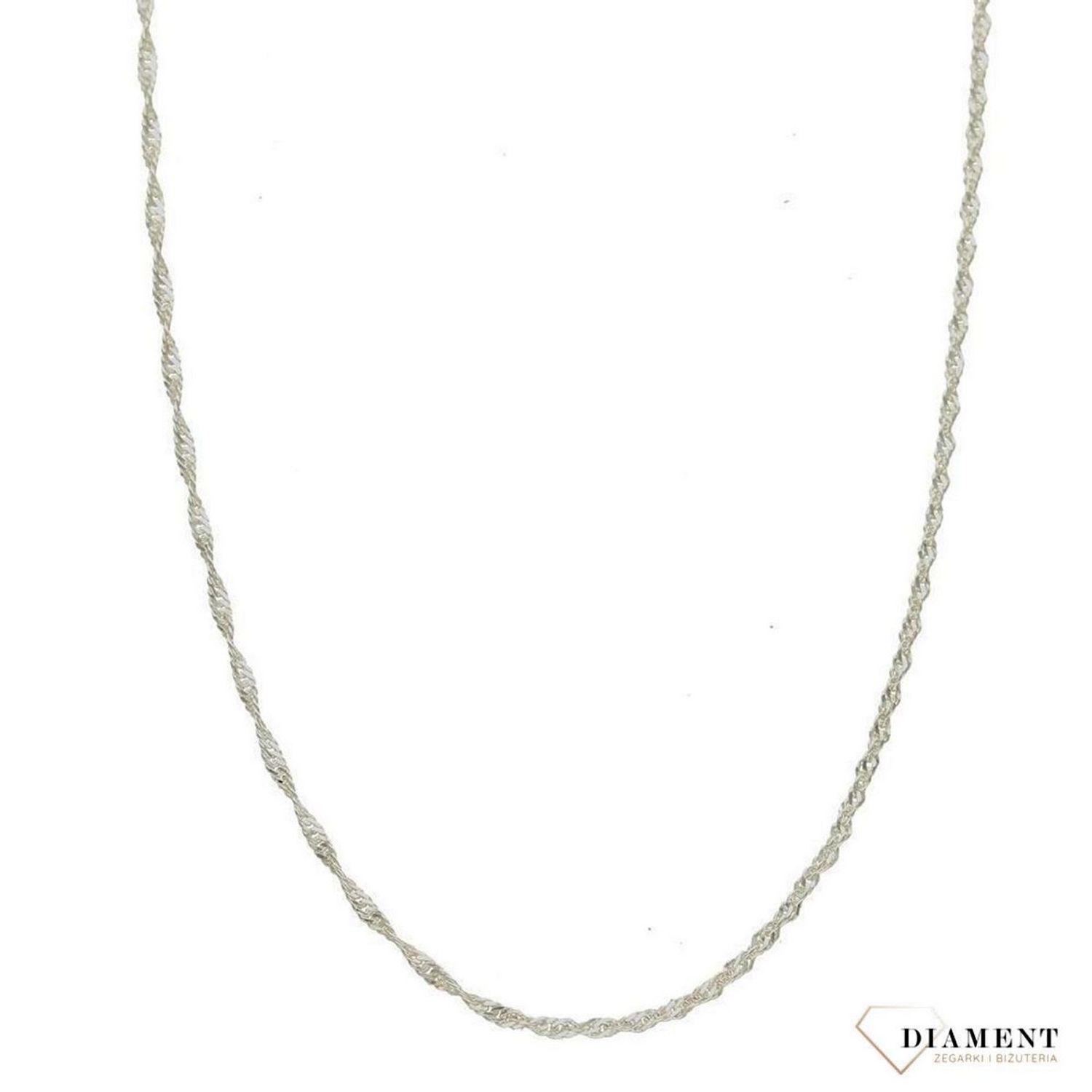 Łańcuszek srebrny 925 Singapur próba 925, rodowany DIA-LAN-733519R-25-925 1,5mmbfg.jpg